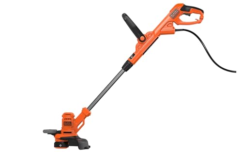BLACK+DECKER - Cortaborde eléctrica con cable 550W, de 30 cm, con mango...