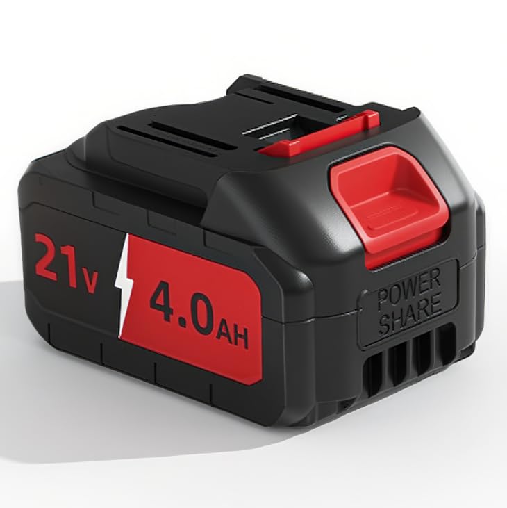 Mini motosierra eléctrica 8000 mAh batería roja