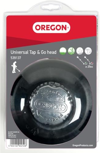Oregon Cabezal de Desbrozadora 130 mm Tap & Go Sin Tornillos, Para Vegetación...