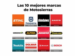 Las 10 mejores marcas de motosierras